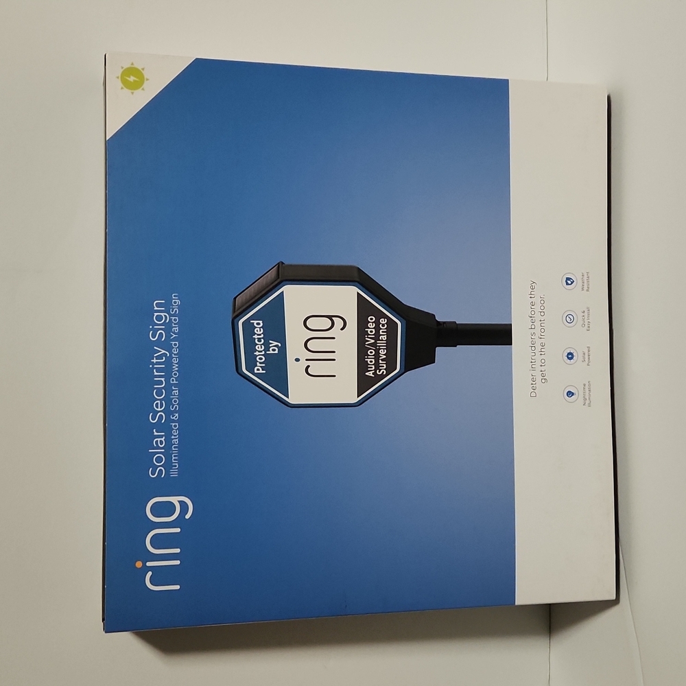 Ring Security Camera Outdoor Solar Light